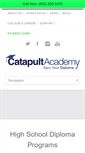 Mobile Screenshot of catapultacademy.com